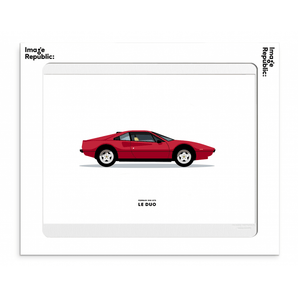 Le Duo Voiture Ferrari 308 GTS Rouge - Bimbo Concept