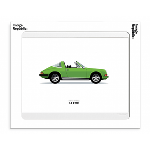 LE DUO VOITURE PORSCHE 911 TARGA VERTE - Bimbo Concept