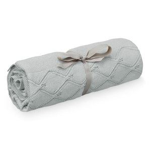 Leaf Knit Blanket - GOTS - Bimbo Concept