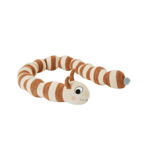 Leo Larva Figure - Caramel / Offwhite - Bimbo Concept