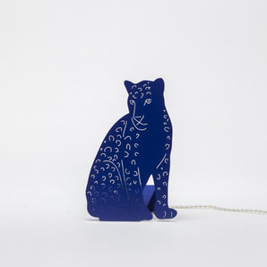 Leopard - Decoupage Lamp Klein - Bimbo Concept