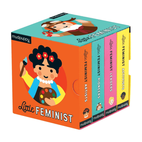 4 Board Book Set: Little Feminist