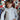 Long Sleeves Pyjama - Blue Palms - Bimbo Concept