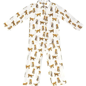 Long Sleeves Pyjama - Yellow Jaguar - Bimbo Concept