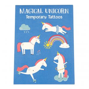 Magical Unicorn Temporary Tattoos (2 Sheets)
