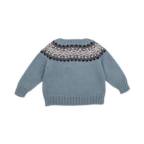 Merino Wool Knitted Sweater - Bimbo Concept