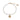 Mermaid Shell and Beads Bracelet - Gold - Bimbo Concept