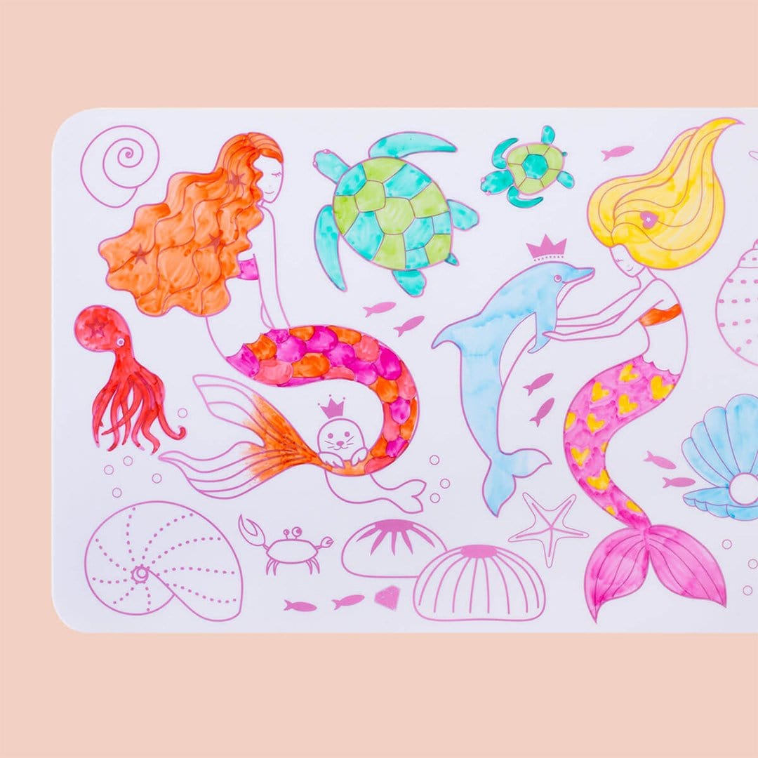 Mini Tablemat set Mermaid