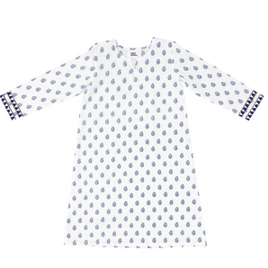 Nighty - Blue Palm - Bimbo Concept
