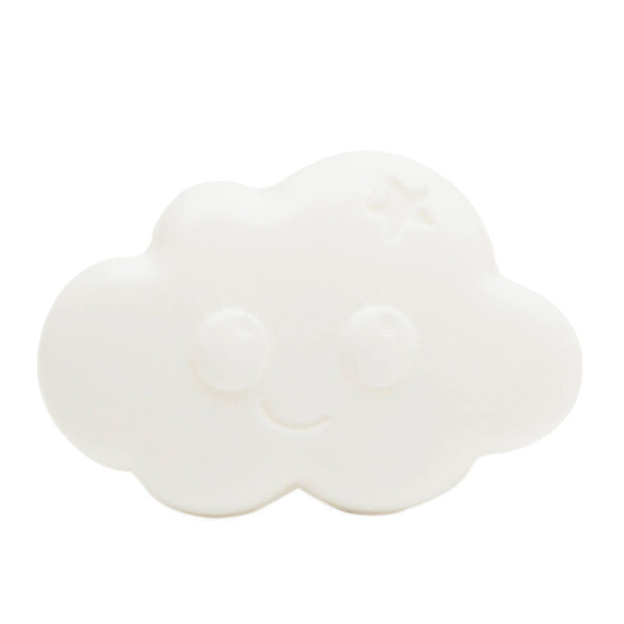 Organic kids cloud-shaped soap