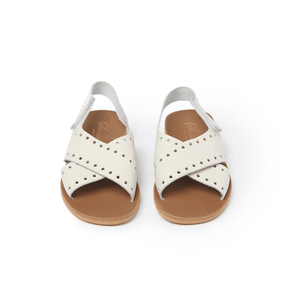 Pepper Up Kid's Sandals - Glacier Seta Leather - Bimbo Concept