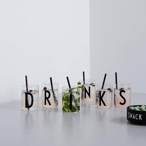 Personal Drinking Glass A - Z - Bimbo Concept