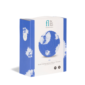 Round Mattress Goa Blue - Bimbo Concept