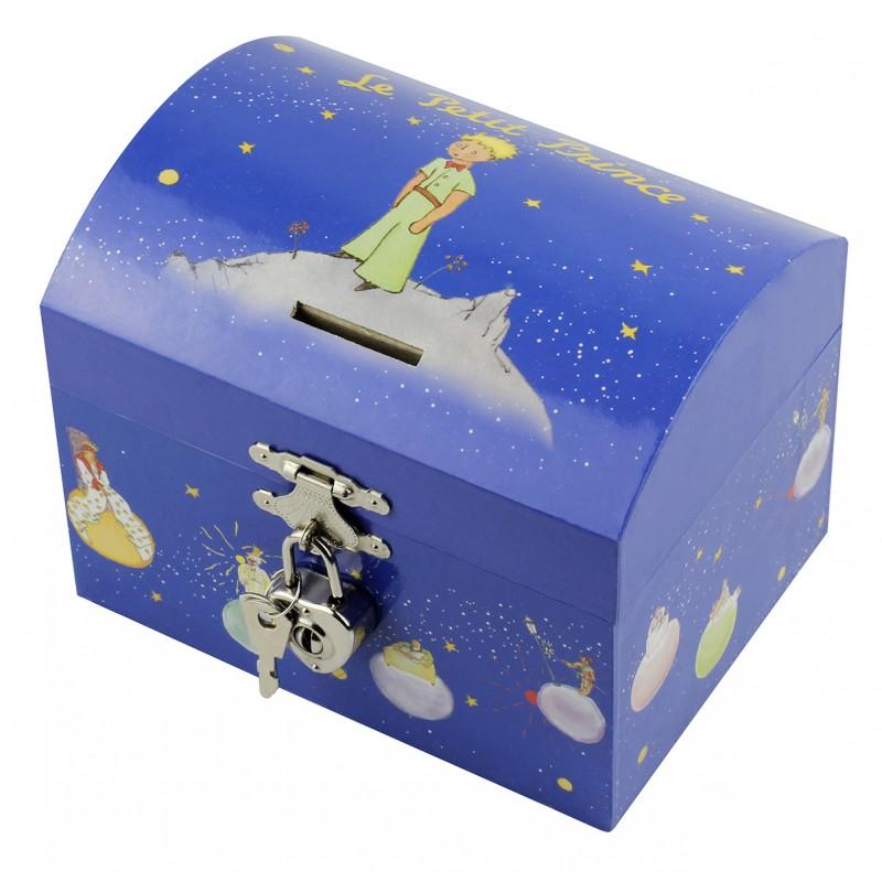 Saving Bank with Music Little Prince Stars - Blue - Figurine Little Prince
