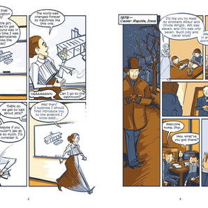 Science Comics - Flying Machines How the Wright Brothers Soared - Bimbo Concept