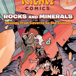 Science Comics - Rocks and Minerals Geology from Caverns to the Cosmos - Bimbo Concept