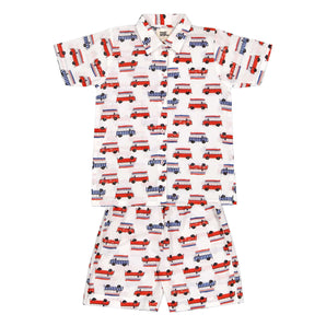 Short Sleeves Pyjama - Van - Bimbo Concept