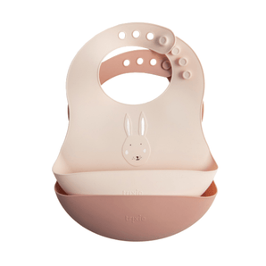 Silicone Bib 2 - Pack - Mrs. Rabbit - Bimbo Concept