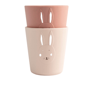 Silicone Cup 2 - Pack - Mrs. Rabbit - Bimbo Concept