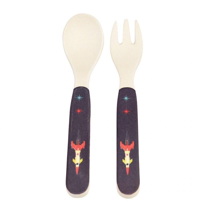 Space Age Bamboo Cutlery