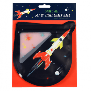 Space Age Snack Bags (Set of 3) - Bimbo Concept