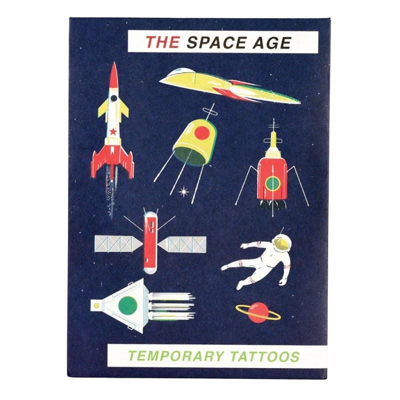 The Space Age Temporary Tattoos