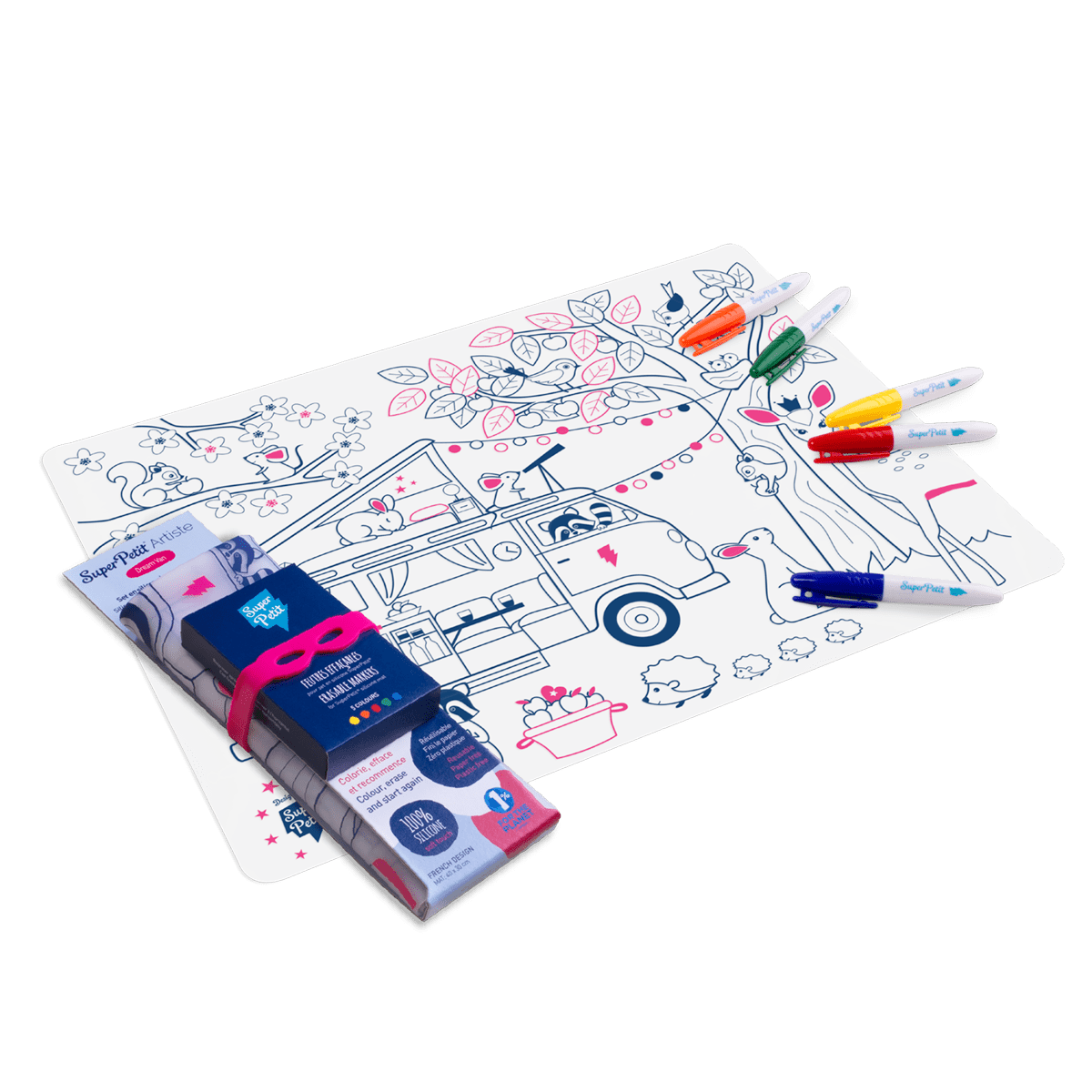 Tablemat set Dream Van