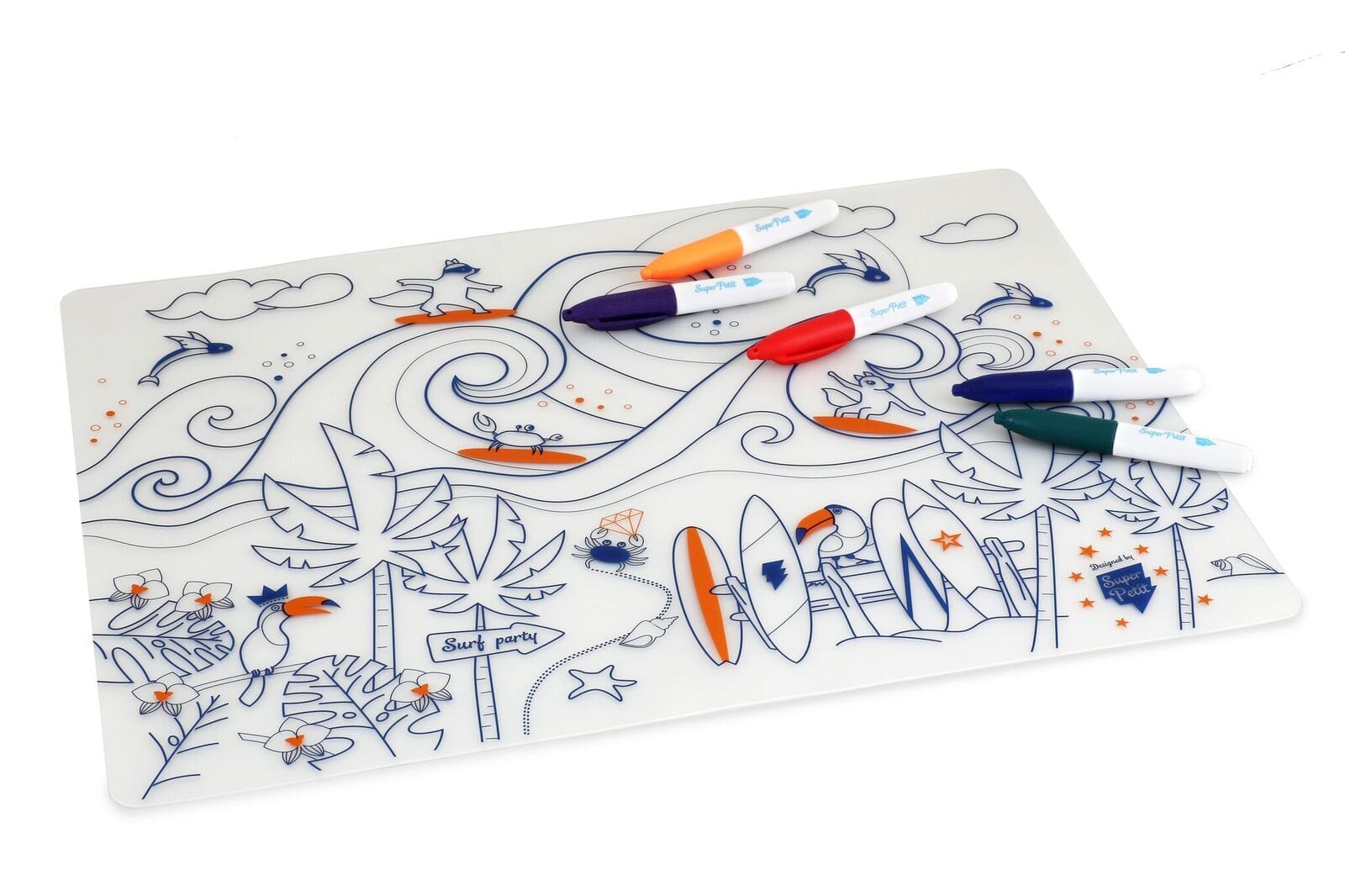 Tablemat set Surf