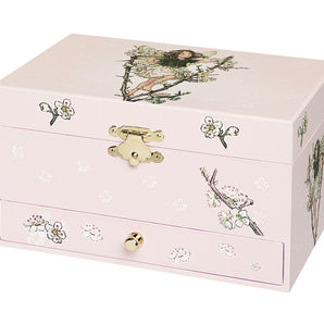 Fairy Cherry Musical Jewelry Box- Flower Fairies -Glow in dark