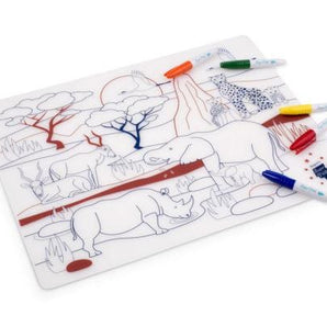 Tablemat set African Savannah - Bimbo Concept
