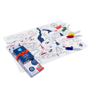Tablemat set Artiste Swiss Mountains - Bimbo Concept