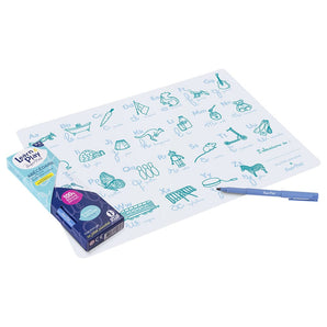 Tablemat set Illustrated Alphabet - Bimbo Concept
