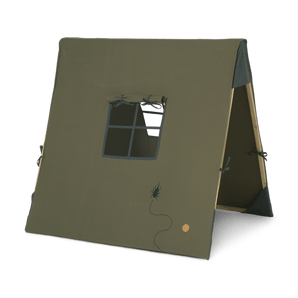 Tent - Beetle Embroidery - Dark Olive - Bimbo Concept