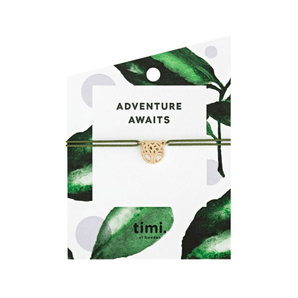 Tree Stretch Bracelet - Gold Olive - Bimbo Concept
