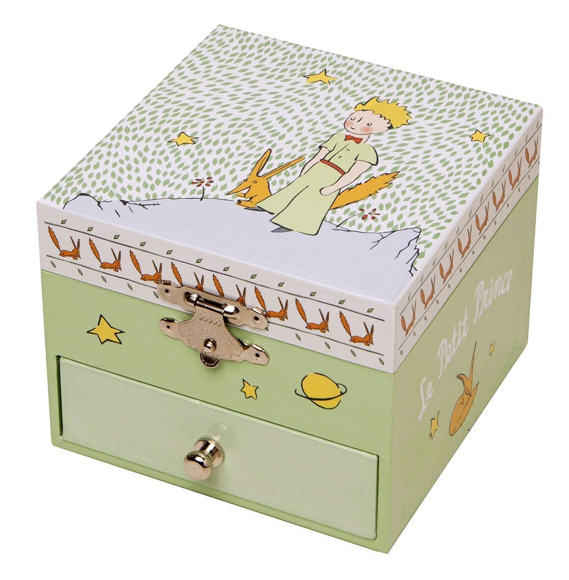 Musical Cube Box Little Prince "Garden" - Glow in dark