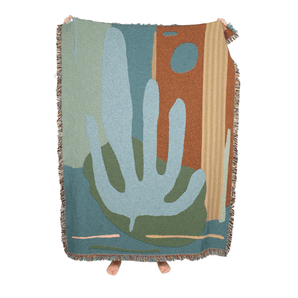 Woven Blanket Hazlewood Throw - Bimbo Concept